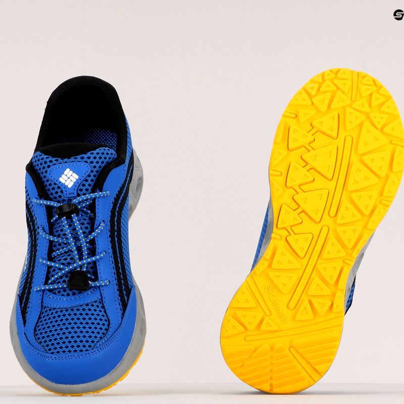 Черевики трекінгові дитячі Columbia Drainmaker IV stormy blue/deep yellow 9
