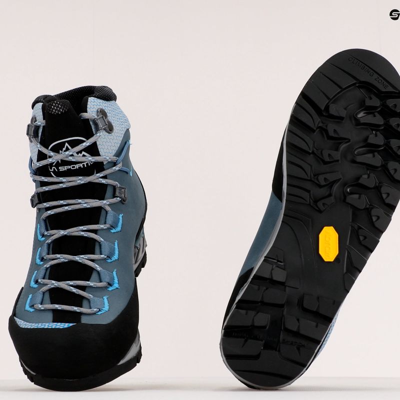 Черевики для альпінізму жіночі La Sportiva Trango Tech Leather GTX сині 21T903624 9