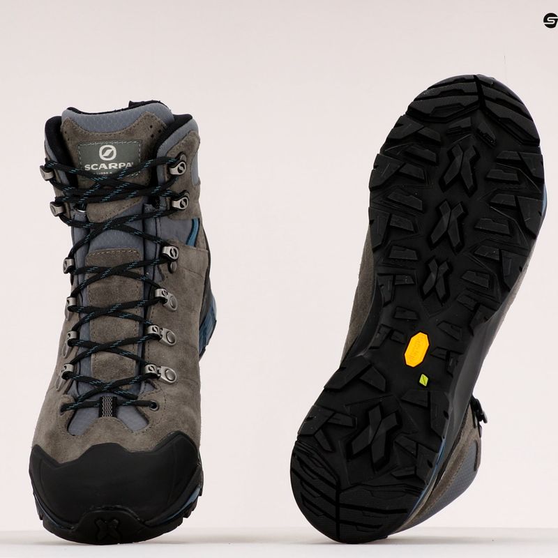 Черевики для трекінгу чоловіче SCARPA ZG TREK GTX сірі 67075-200 10