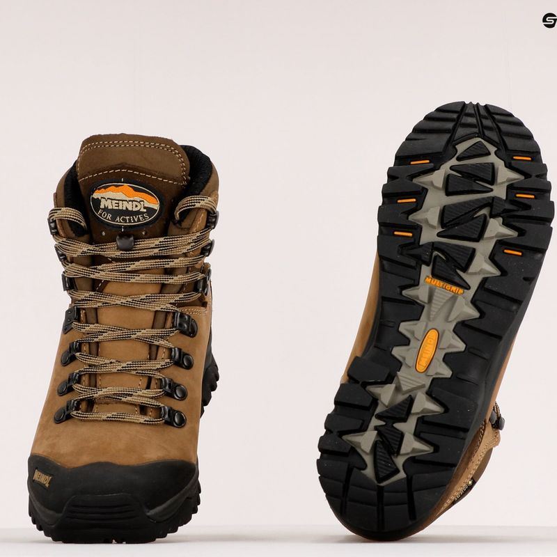Черевики для трекінгу жіночі Meindl Kansas Lady GTX коричневі 2891/10 9