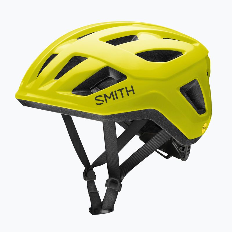 Велосипедний шолом Smith Signal MIPS неоновий жовтий 6