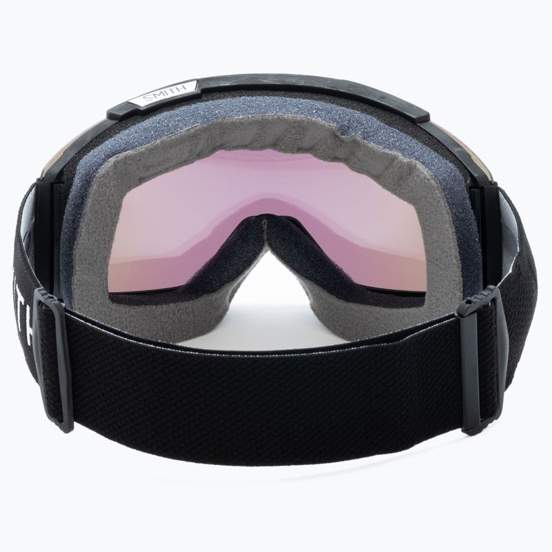 Маска лижна  Smith Squad black/chromapop sun green mirror M00668 4