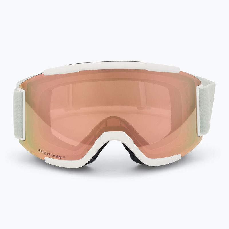 Окуляри гірськолижні Smith Squad white vapor/chromapop everyday rose gold mirror 3