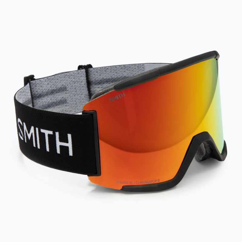 Окуляри гірськолижні Smith Squad XL black/chrp sun red mirror/chrp storm yellow flash 2
