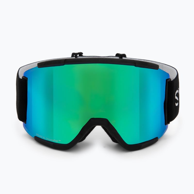 Окуляри гірськолижні Smith Squad XL black/chrp sun green mirror/chrp storm rose flash 2