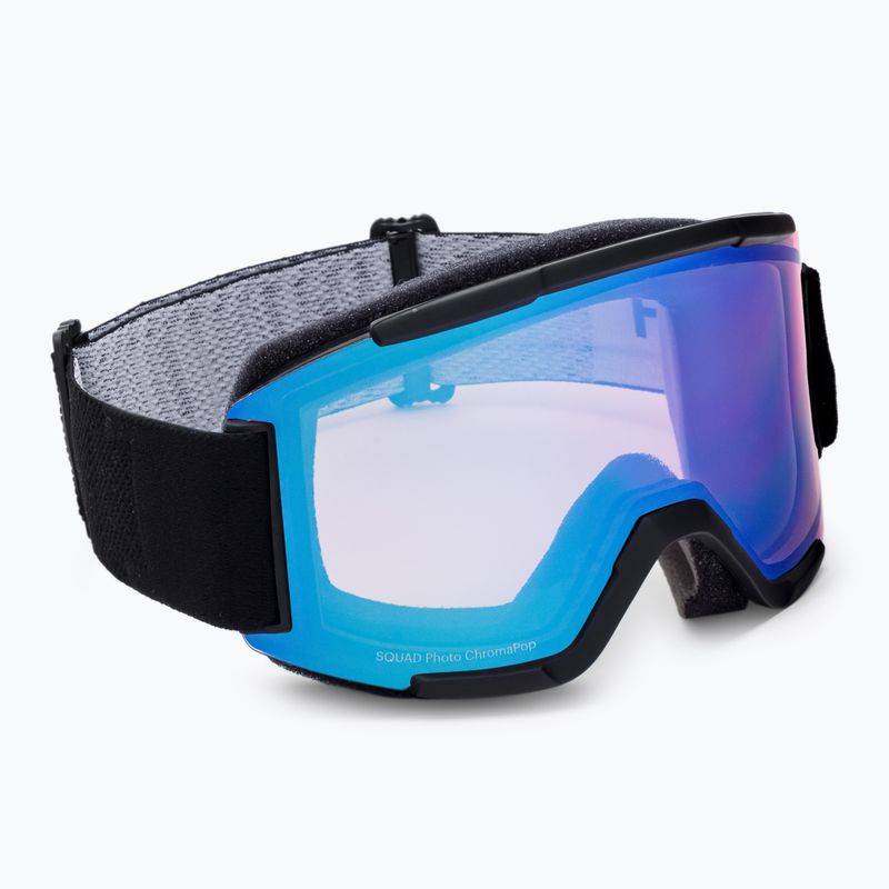 Маска лижна Smith Squad black/chromapop photochromic rose flash M00668