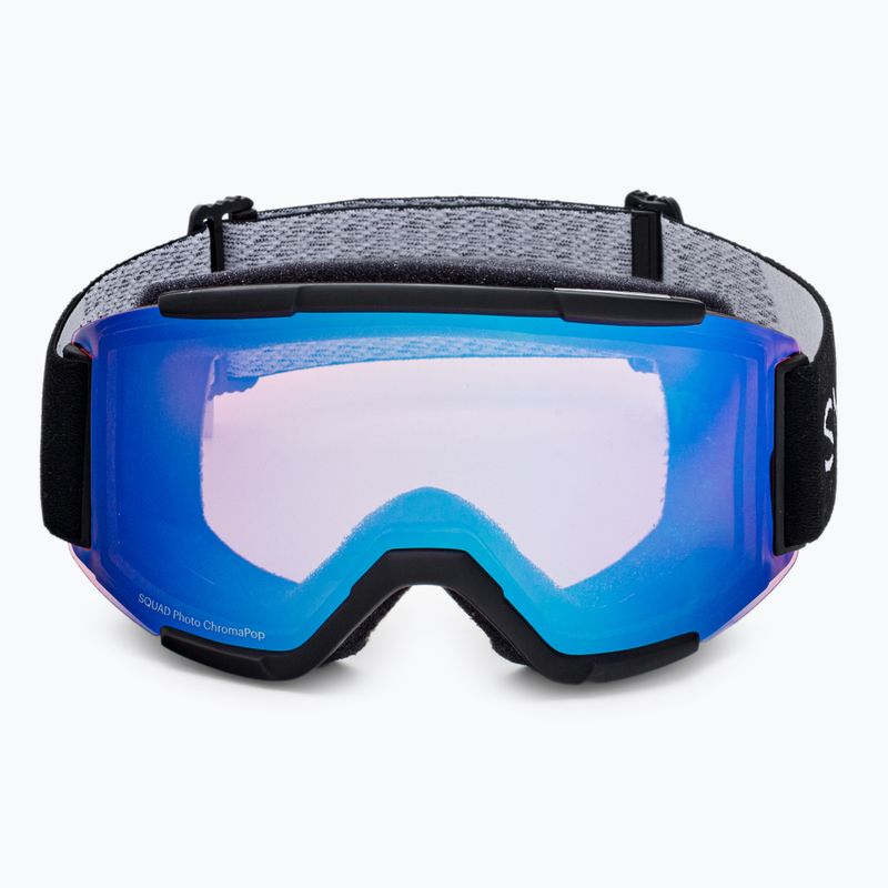 Маска лижна Smith Squad black/chromapop photochromic rose flash M00668 2