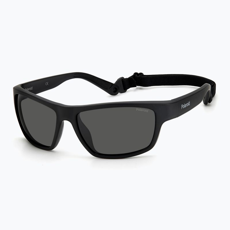 Окуляри сонцезахисні Polaroid PLD 7037/S matte black/grey polarized 2
