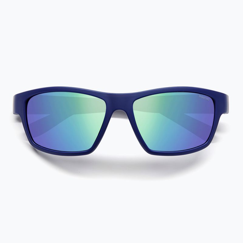 Окуляри сонцезахисні Polaroid PLD 7037/S matt blue/greygreen mirror polarized 4