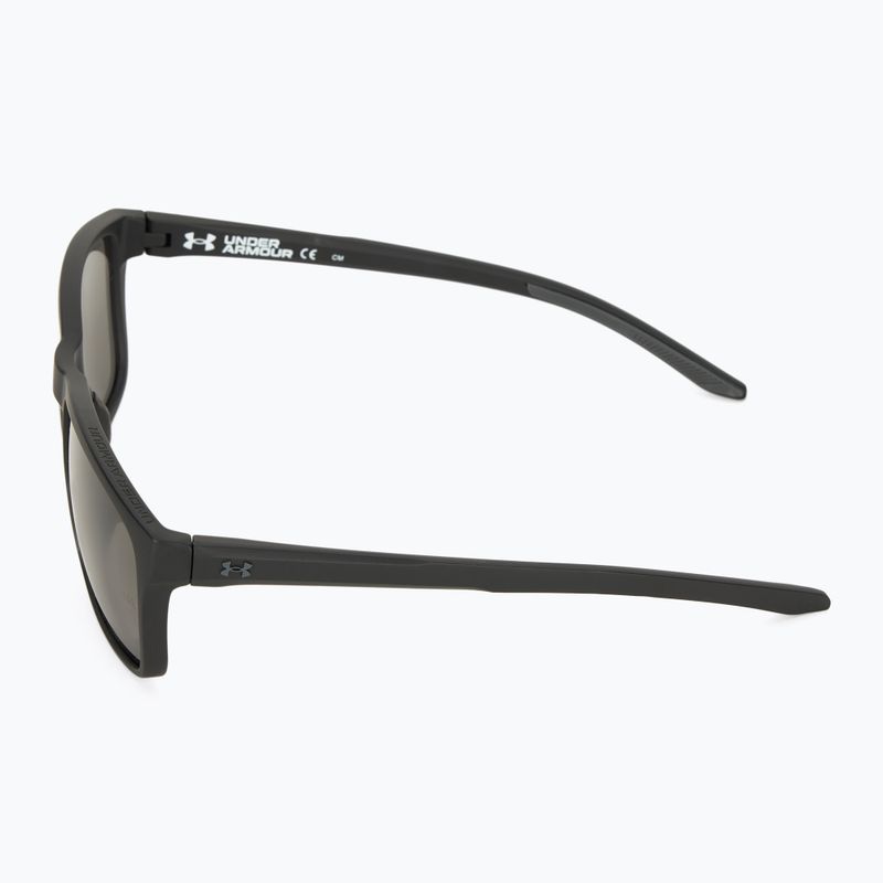 Окуляри сонцезахисні чоловічі Under Armour 0005/S S3 matte black/grey 4