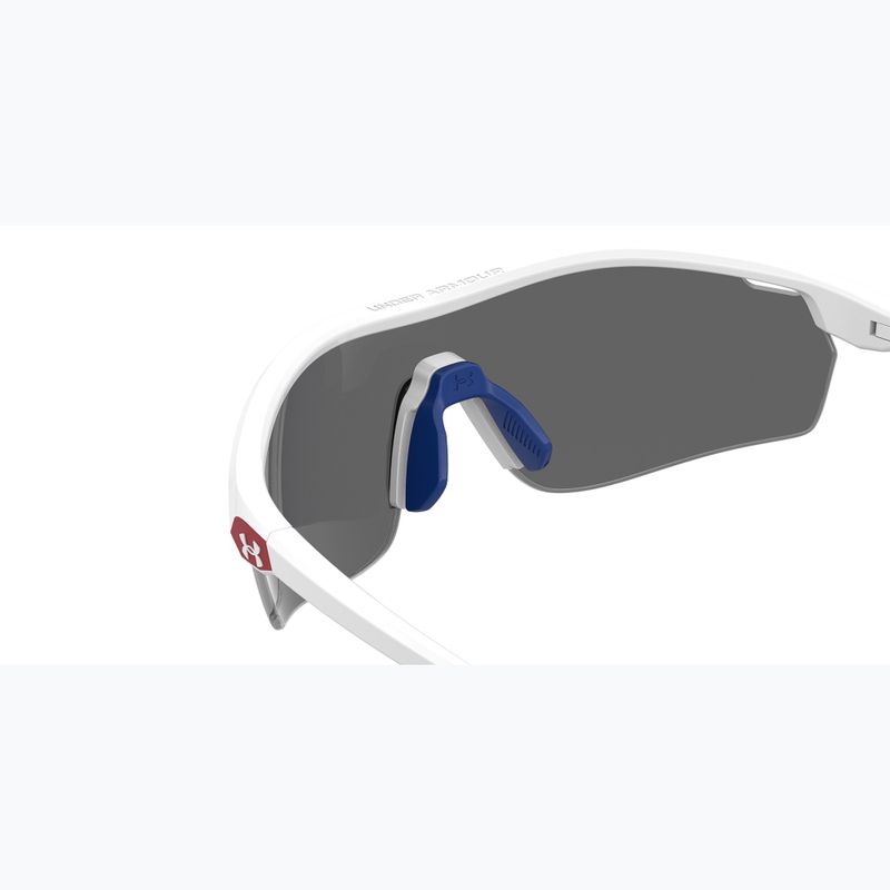 Окуляри сонцезахисні дитячі Under Armour 7001/S S3 matte white/blue multilayer oleophobic 6