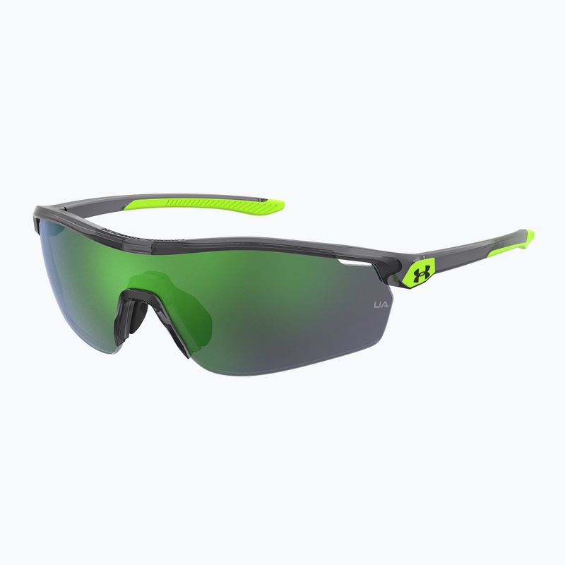 Окуляри сонцезахисні дитячі Under Armour 7001/S S3 grey/green multilayer 2