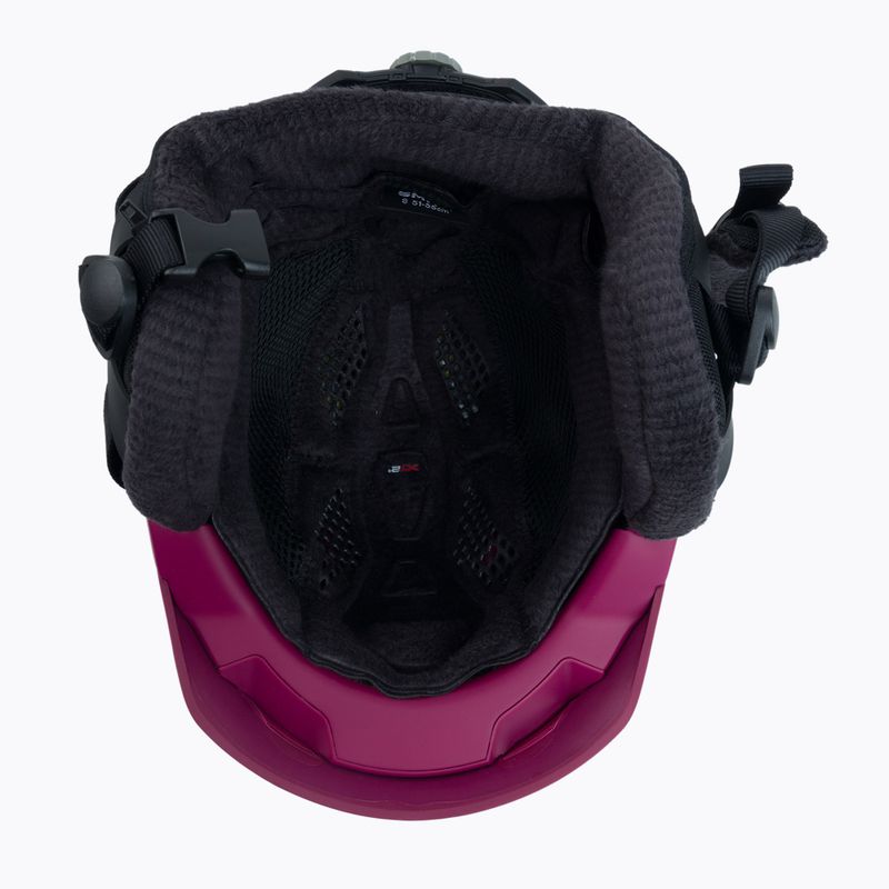 Шолом лижний жіночий  Smith Liberty Mips бордовий E0063009C5155 5