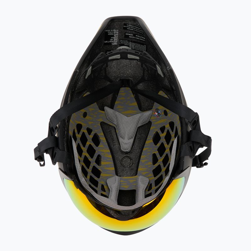 Шолом велосипедний Smith Jetstream TT matte black/chromapop red mirror/clear 5