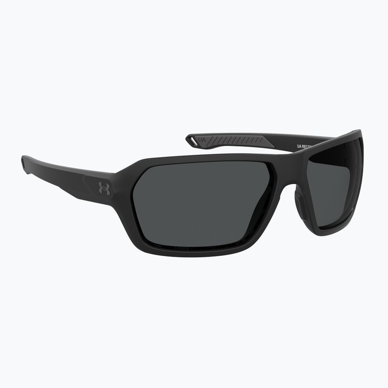 Окуляри сонцезахисні чоловічі Under Armour Recon matte black/grey oleophobic