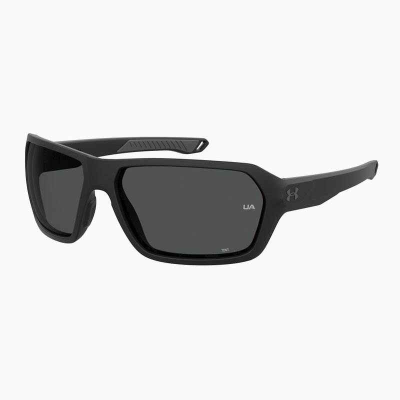 Окуляри сонцезахисні чоловічі Under Armour Recon matte black/grey oleophobic 2