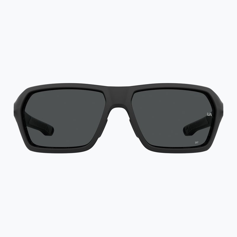 Окуляри сонцезахисні чоловічі Under Armour Recon matte black/grey oleophobic 3