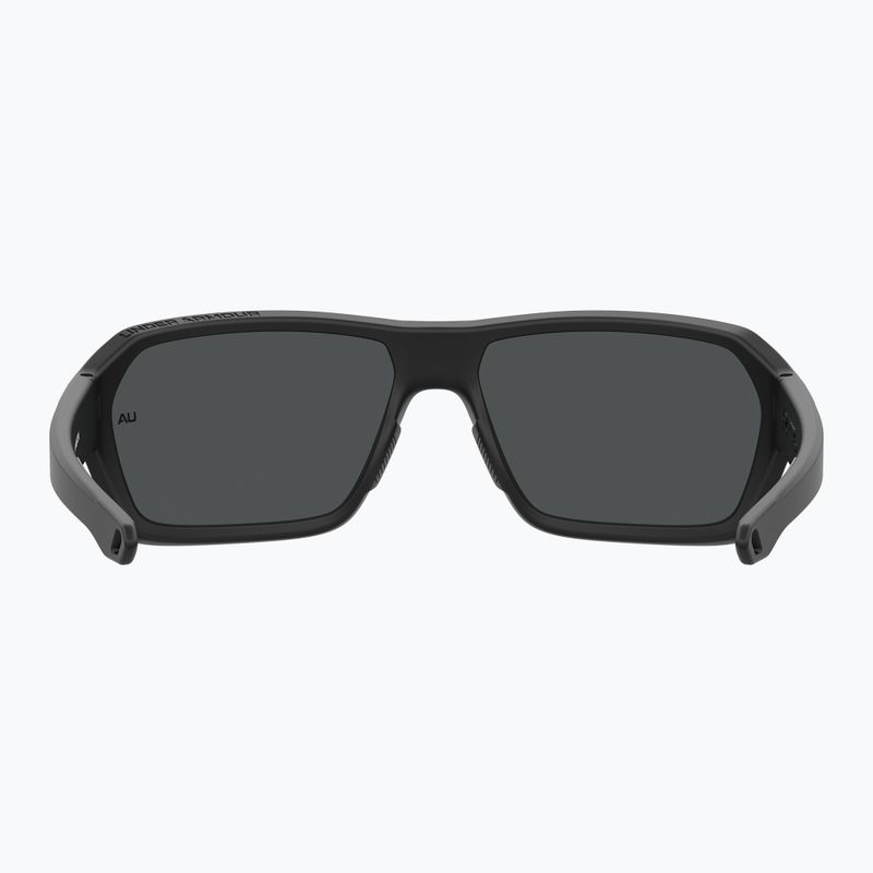 Окуляри сонцезахисні чоловічі Under Armour Recon matte black/grey oleophobic 4