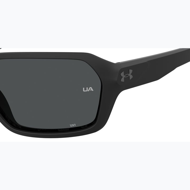 Окуляри сонцезахисні чоловічі Under Armour Recon matte black/grey oleophobic 7