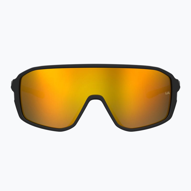 Окуляри сонцезахисні чоловічі Under Armour Gameday/G S3 matte black/orange multilayer oleophobic 3