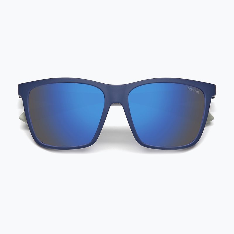 Окуляри сонцезахисні Polaroid PLD 2126/S blue grey/blue mirror polarized 4