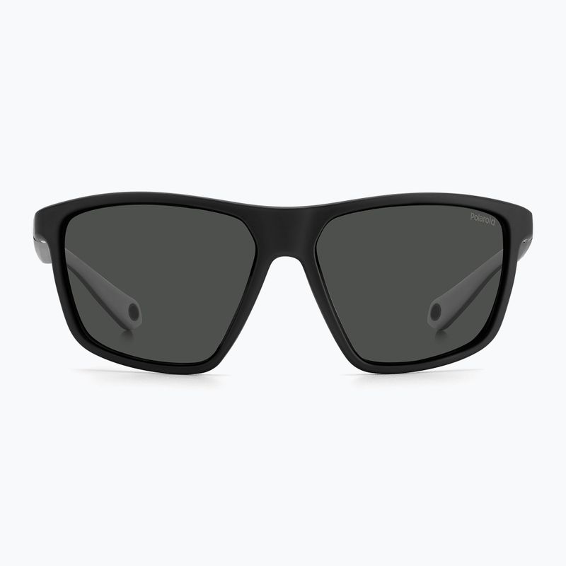 Окуляри сонцезахисні чоловічі Polaroid PLD 7040/S black grey/grey polarized 3