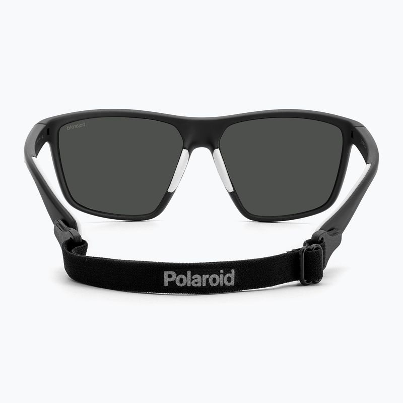 Окуляри сонцезахисні чоловічі Polaroid PLD 7040/S black grey/grey polarized 5