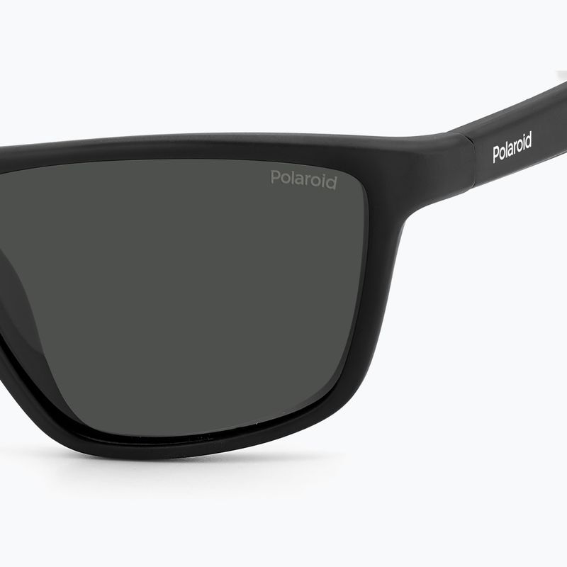 Окуляри сонцезахисні чоловічі Polaroid PLD 7040/S black grey/grey polarized 6