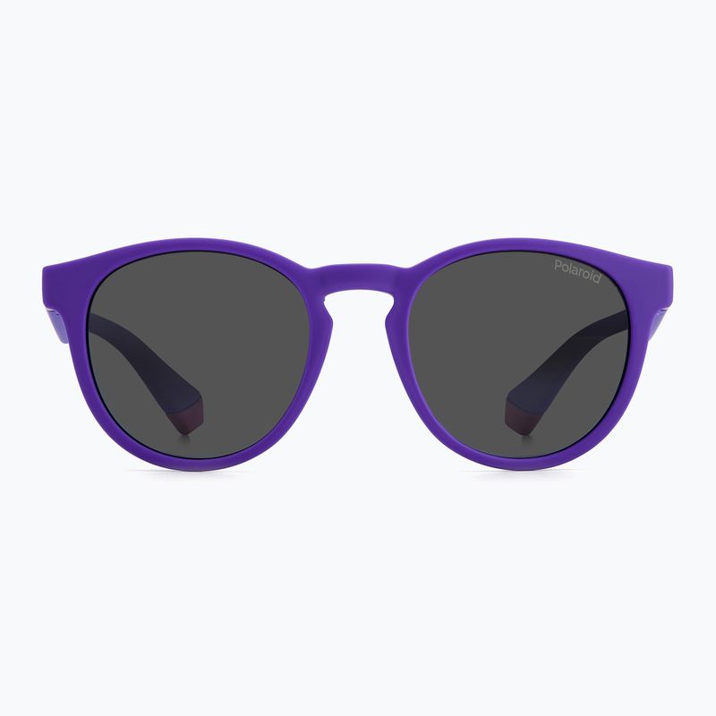 Окуляри сонцезахисні дитячі Polaroid PLD 8048/S lilac violet/grey polarized 3