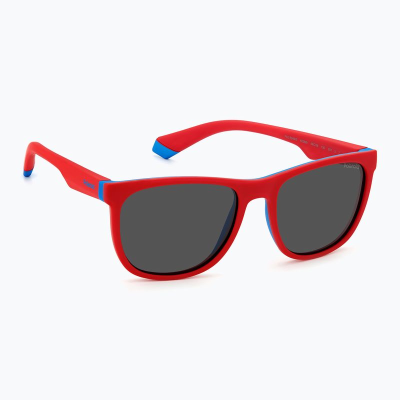 Окуляри сонцезахисні дитячі Polaroid PLD 8049/S red blue/grey polarized