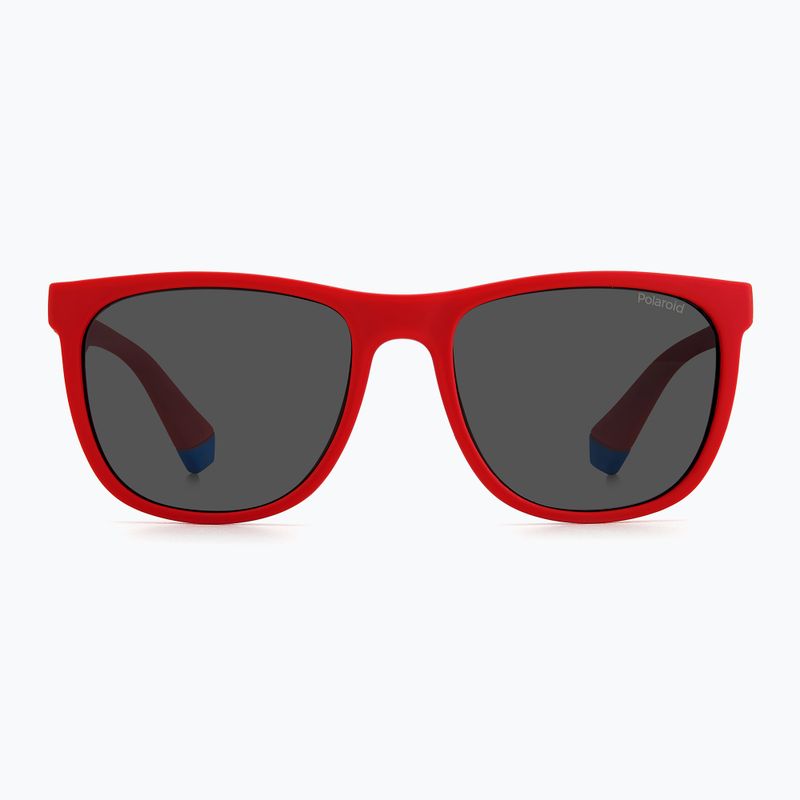 Окуляри сонцезахисні дитячі Polaroid PLD 8049/S red blue/grey polarized 3