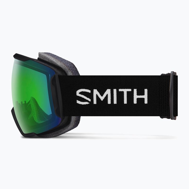 Окуляри лижні Smith Sequence OTG S2 black/chromapop everyday green mirror 3