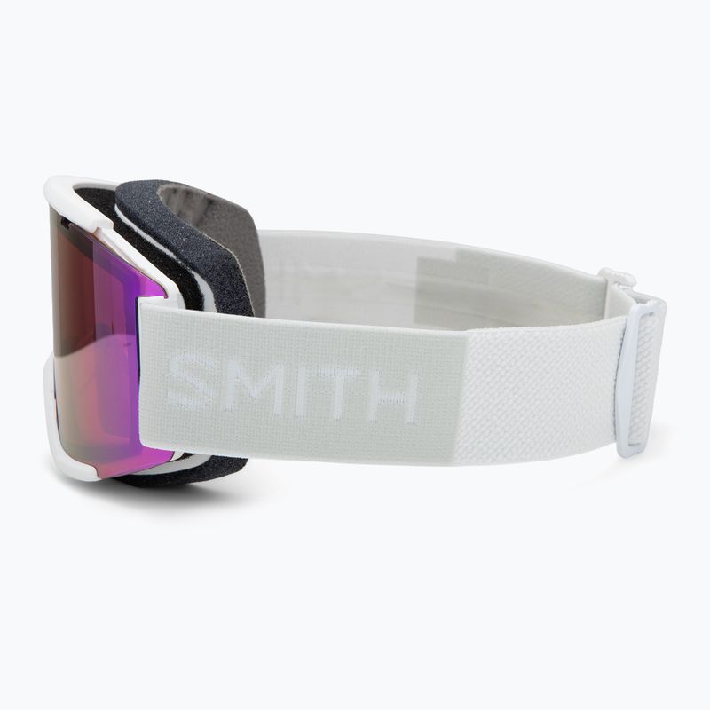 Окуляри гірськолижні  Smith Squad white vapor/chromapop everyday violet mirror/clear 4
