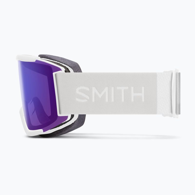 Лижні окуляри  Smith Squad white vapor/chromapop everyday violet mirror/clear 4