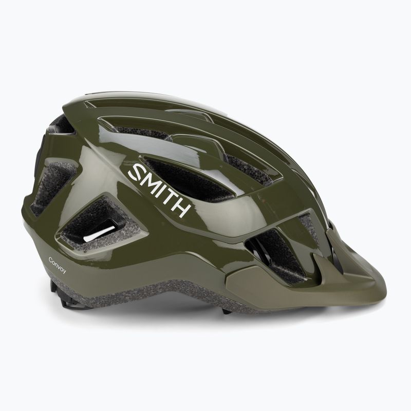 Шолом велосипедний Smith Convoy MIPS 3GF зелений E00741 3