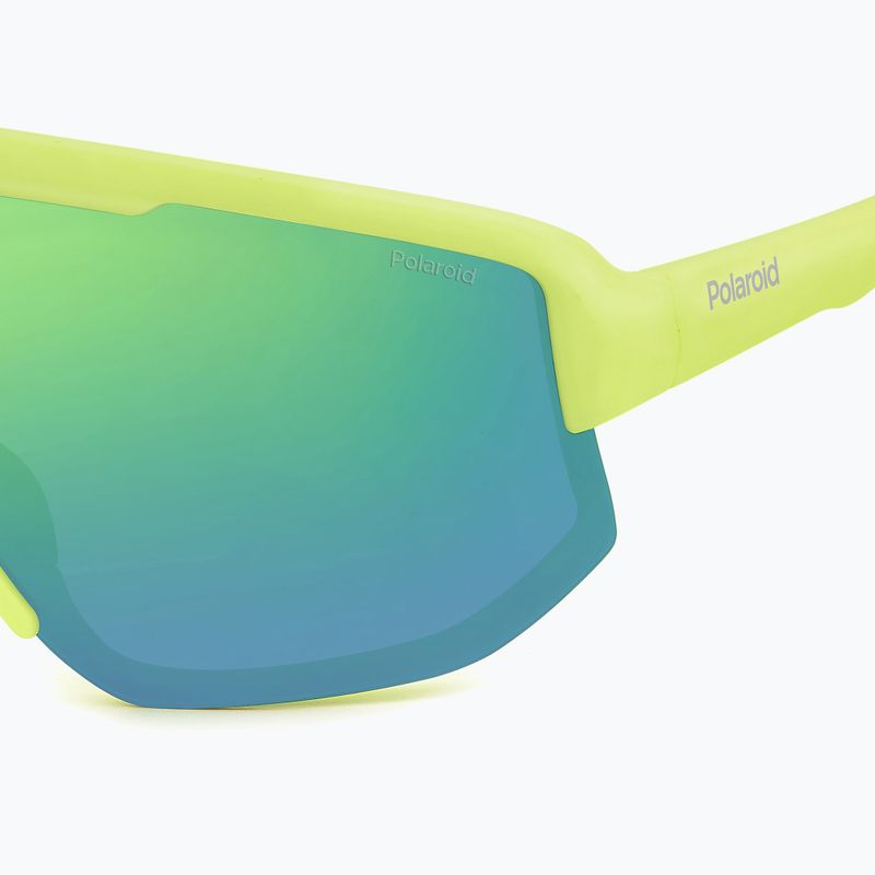 Окуляри сонцезахисні Polaroid PLD 7047/S matte lime/greygreen mirror polarized 4
