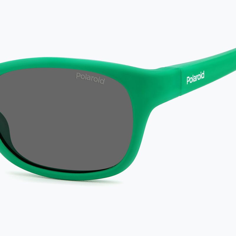 Окуляри сонцезахисні дитячі Polaroid PLD K006/S green/grey polarized 5