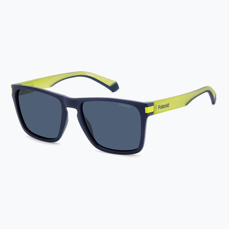 Окуляри сонцезахисні Polaroid PLD 2139/S matte blue/blue polarized 2