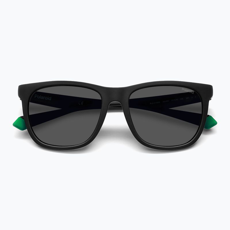 Окуляри сонцезахисні Polaroid PLD 2140/S matte black green/grey polarized 3