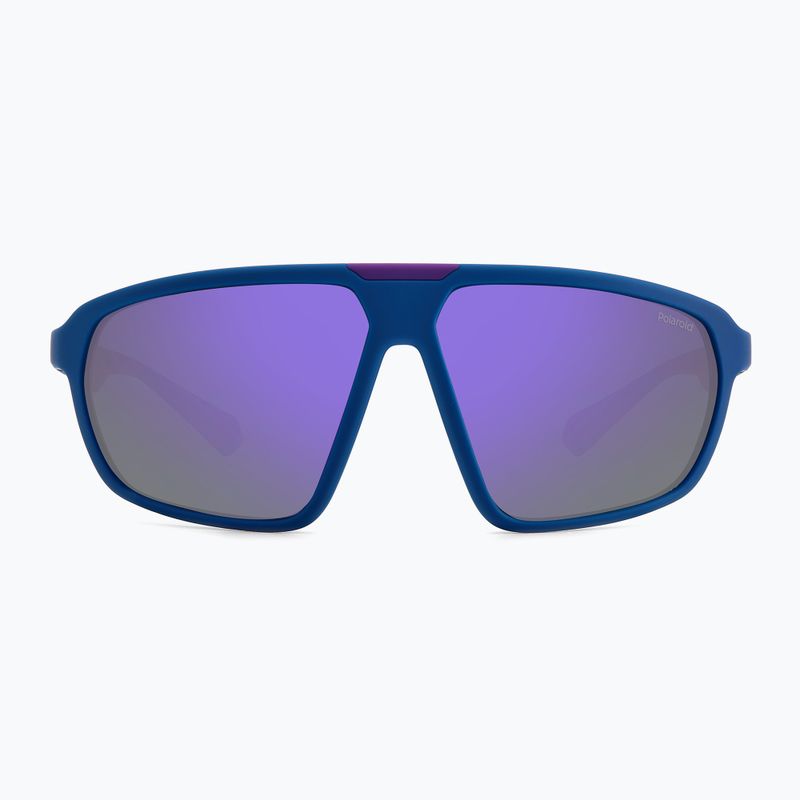 Окуляри сонцезахисні Polaroid PLD 2142/S semi matt blue violet azure/violet mirror polarized 3