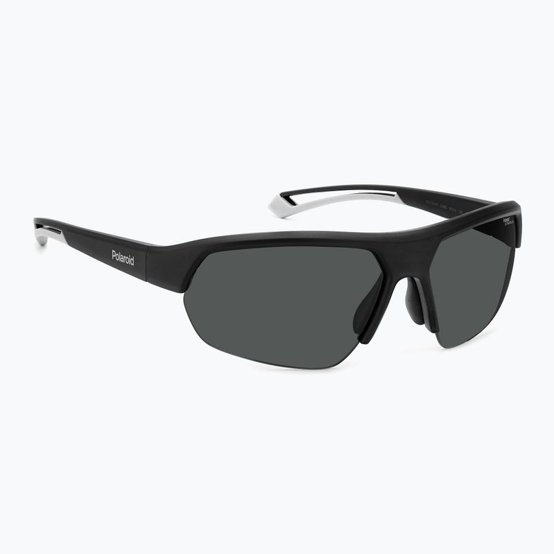 Окуляри сонцезахисні Polaroid PLD 7048/S matte black/grey polarized high contrast