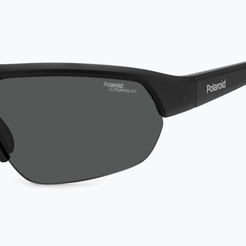 Окуляри сонцезахисні Polaroid PLD 7048/S matte black/grey polarized high contrast 4