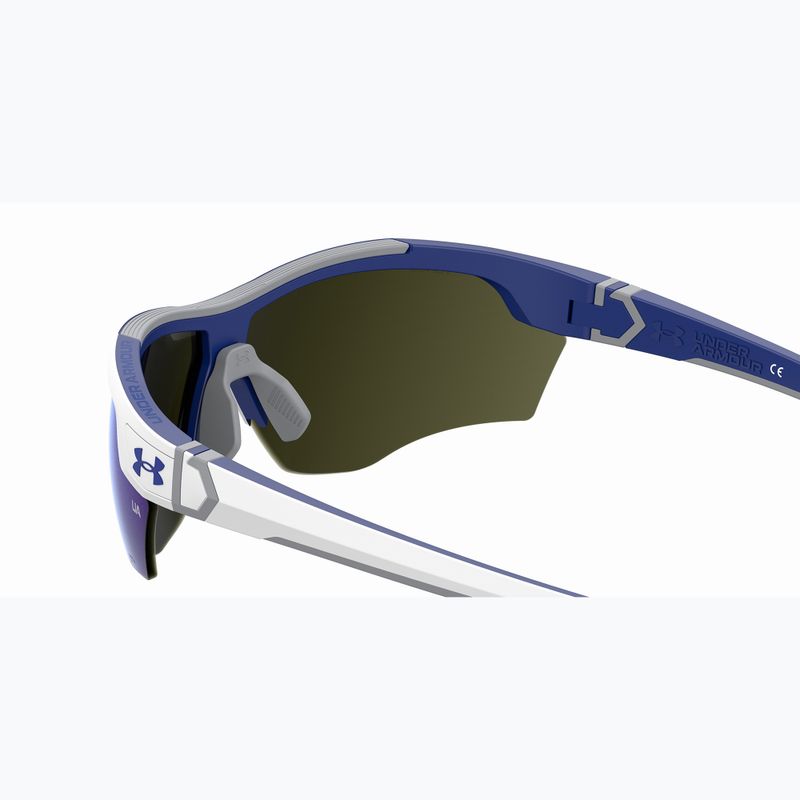Окуляри сонцезахисні Under Armour Yard Dual S3 matte white blue/blue multilayer oleophobic 6
