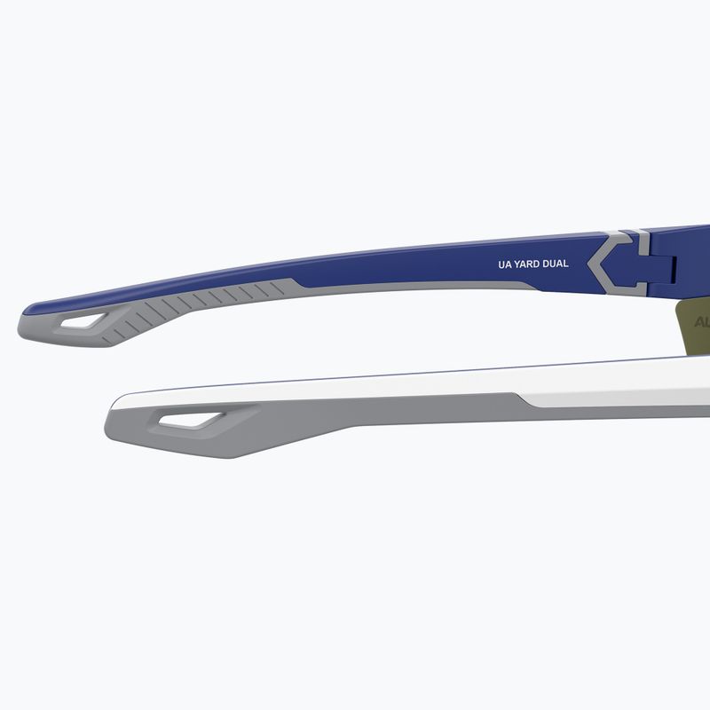 Окуляри сонцезахисні Under Armour Yard Dual S3 matte white blue/blue multilayer oleophobic 8