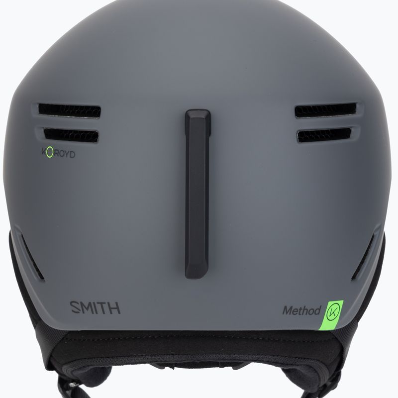 Шолом гірськолижний Smith Method matte slate 8
