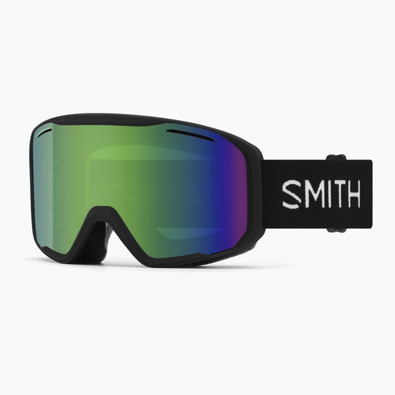 Гірськолижні маски Smith Blazer black/green sol-x mirror 5
