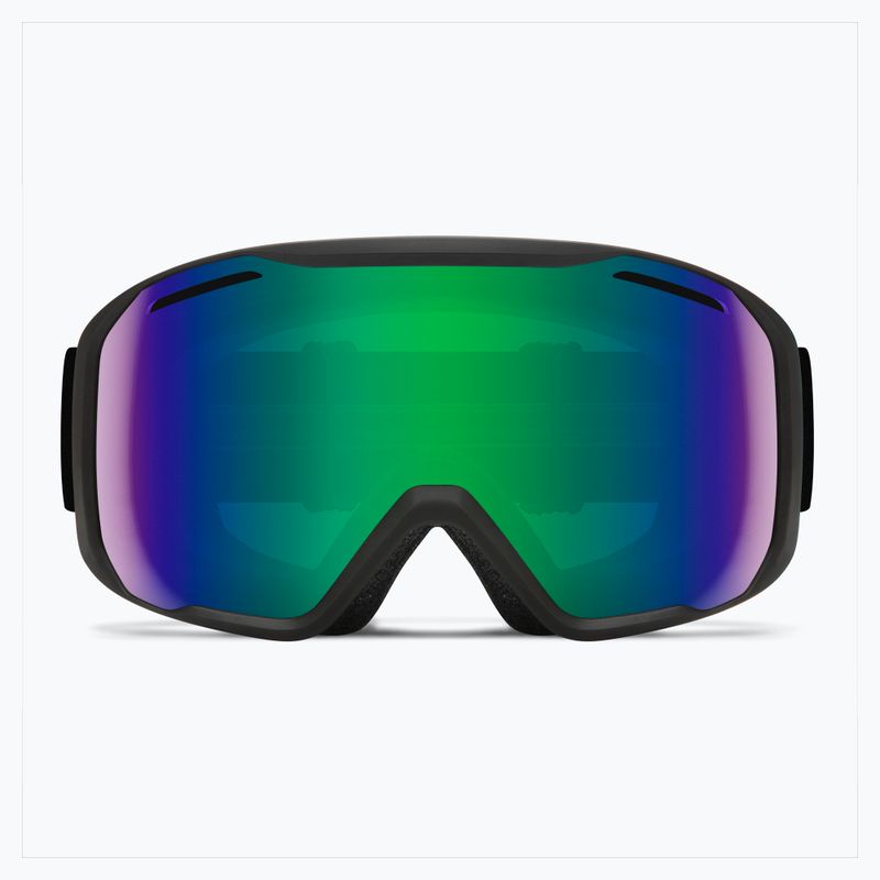Окуляри гірськолижні Smith Blazer black/green sol-x mirror 6