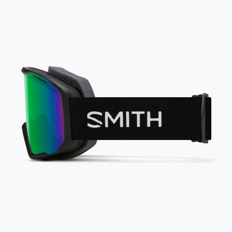 Окуляри гірськолижні Smith Blazer black/green sol-x mirror 9