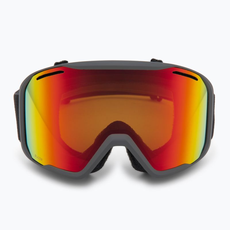 Окуляри гірськолижні Smith Blazer slate/red sol-x mirror 2
