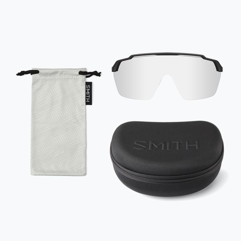 Smith Shift XL MAG білі/хромапоп фіолетові дзеркальні/прозорі сонцезахисні окуляри 4